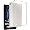 REY Cover in Gel TPU Trasparente per Samsung Galaxy Tab S9+ - Samsung Galaxy Tab S9 Fe+, Ultra Sottile 0,33 mm, Morbido Flessibile, Custodia Silicone