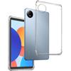 REY Cover in Gel TPU Anti-Shock per XIAOMI REDMI Pad SE 8,7, Morbido Silicone Custodie Protettivo Case, Anti-Scratch, Protettiva Sottile Back Cover