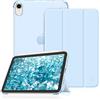FINTIE Cover per iPad mini 7a Gen (A17 Pro) 2024/iPad mini 6a Gen 2021 8,3 | Sottile Leggero Custodia Posteriore Semi-Trasparente Case con Auto Sveglia/Sonno, Cielo Blu