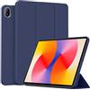 MGUEIAO Cover Compatibile con Huawei MatePad 11.5 2025, Custodia in Pelle PU Ultrasottile con Supporto Trifold, Retro in TPU Morbido, Antiurto - Blue