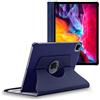 ebestStar - Cover per iPad Air (2020) 10.9, iPad Air 4 Apple, Custodia Protezione Rotazione 360, Pelle PU, Blu scuro