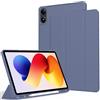 zZjoOoj Custodia protettiva in silicone per Redmi Pad 2 Pro 12,1 pollici 2025, leggera, con funzione di supporto e funzione auto sleep/wake, blu lavanda