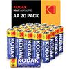 KODAK 20 Pile Alkaline Max AA LR06