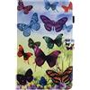AsWant Cover Galaxy Tab E 9.6, Lspcase Custodia Portafoglio Samsung Tab E 9.6 Pollice Supporto Magnetica Case Flip Cover con Slot per Schede per Samsung Galaxy Tab E 9.6 SM-T560 / SM-T561 Farfalla
