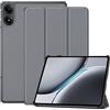 Generisch Custodia per Redmi Pad 2 Pro 12.1 Pollici - PU+PC Magnetico Tripla Copertura Pieghevole Antiurto e Graffio Supporto per Guardare/Digitare, Design Sottile per Redmi Pad 2 Pro Tablet Grigio
