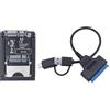 Generic Adattatore per lettore di schede da 2,5 pollici a 22 pin da CFast a SATA3.0 ad alta velocità per computer portatile Hard Disk Expansion CFast Card Reader