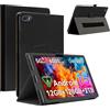 CONAPIKA Cover per TABWEE T80/TABWEE T80 Android 15 Tablet 10 Pollici, Ultra Sottile Magnetico Custodia Protettiva in PU Pelle Cover Multi-Angolo Supporto Caso con Porta Penna e Cinturino da Polso