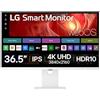 Lg 37u730sA-W.aeu Smart Monitor - 4k Uhd, Airplay 2, Screen Share Bluetooth, UsB-C (pd 65 W) [energieklasse G] (37u730sA-W.aeu)