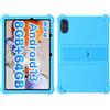 FKQLH Custodia Silicone Morbido Skin Leggero Custodia Protettiva per Bambini Supporto Cover per UMIDIGI G3 Tab/UMIDIGI G2 Tab/UMIDIGI G1 Tab 10.1 Tablet, Blu