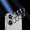 Generic Confezione da 4 protezioni per obiettivo della fotocamera per iPhone 16 iPhone 16 Plus, accessori adatti alla custodia, protezione per schermo della fotocamera in vetro temperato HD
