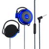 Generico Cuffie Con Clip Cablate - Auricolari Stereo Con Gancio Per L'orecchio Da 3,5 Mm | Corsa, Allenamento, Jogging, Escursionismo, Arrampicata E Cuffie In Uscita, Per Telefoni Cellulari