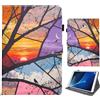 Bemoloon PU Tablet Cover per Samsung Galaxy Tab A 10.1 2016 A6/T580/T585 - Colori Vibranti & Design alla Moda, Anti-Graffio, Sblocco/Standby Automatico, Finestra