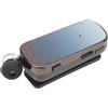 Garsent Auricolari Bluetooth con Clip, Cuffie Bluetooth Retrattili, Cuffie Wireless con Clip per Collare, Display a Batteria a LED, Auricolare a Ricarica Rapida V5.2 con Microfono