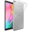 Oprimio Custodia trasparente per Samsung Galaxy Tab A 10.1 2019, trasparente, leggera, sottile e flessibile, in TPU, antiurto, morbida e resistente ai graffi