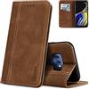 AKABEILA Cover per Samsung Galaxy Note 9 Pelle Custodia per Samsung Galaxy Note 9 Cover Flip Portafoglio Magnetica Stand Covers Frosted Porta Telefono Marrone chiaro