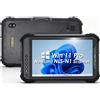 Kayoote ST9 Pro 8 Tablet Rugged con Lettore di Codici a Barre 1D/2D QR per Inventario, Win 11 Pro Tablet Industriale, Celeron N5100 8GB RAM 256GB ROM, IP68 Impermeabile, 5000mAh, 4G LTE, GPS, NFC