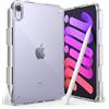 Ringke Fusion Compatibile con Cover iPad mini A17 Pro / 6th, Custodia Trasparente Paraurti Antiurto con Supporto Appel Pencil - Clear