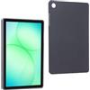 REY Cover in Gel TPU Nera per Samsung Galaxy Tab A11+ 11, Ultra Sottile 0,33 mm, Morbido Flessibile, Custodia Silicone