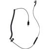 Ldbuejiaja Auricolari USB tipo C a molla con cavo singolo laterale con funzione di chiamata e controllo del volume per la sicurezza di guida e fitness