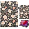 Bemoloon PU Tablet Cover per Lenovo Tab M11 2024 11 - Colori Vibranti & Design alla Moda, Anti-Graffio, Sblocco/Standby Automatico, Erba Nera