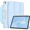 FINTIE Cover per iPad Air 11 M4/M3/M2 (2026-2024)/iPad Air 5a&4a Gen 10,9 | [Attacco Magnetico] Sottile Opaca Trasparente Custodia con Auto Sveglia/Sonno, Cielo Blu