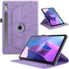 TEDTIKJT Tablet Cover per Lenovo Tab P11 Pro 2nd Gen 11.2 2022 TB138/ TB132 Custodia Pelle PU 360°Multi Angolo Supporto Funzione Ruotabile Flip Protettiva Custodia, Albero Viola