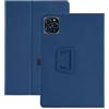 INSOLKIDON Compatibile Per BESTTAB W90 /BESTTAB T90 11 INCH Tablet Custodia protettiva in pelle Cover con Funzione di Supporto, Auto Svegliati/Sonno,Cover Protezione in PU Pelle (Blu)