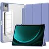 CAUHENYEE Cover per Lenovo Idea Tab Pro 12.7 (2025), Funzione Stand Verticale, Anti-Goccia, Custodia Protettiva Antiurto - Viola
