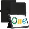 AKNICI Custodia Cover per Wacom One 12 Tavoletta Grafica 11.6 Pollici, Pelle PU Cover Custodia Protettiva con Cinghia di Sicurezza e Magnete e Funzione di Supporto