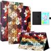 LSPCASA Custodia per iPad 9,7 pollici 6ª generazione 2018/5ª generazione 2017 A1954 A1893 A1823 A1822 Custodia in pelle PU Folio Flip con supporto scomparti per carte portafoglio Tablet Case per iPad