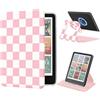 Litvana Custodia magnetica staccabile con supporto rotante a 360° con scanalature antiscivolo per Kindle Paperwhite da 6,8 pollici (11a generazione, 2021) e Signature Edition, cover posteriore