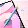 Generic Astuccio compatibile con Apple Pencil Case di seconda generazione, custodia protettiva in morbido silicone antiscivolo anti-caduta per penna stilo, blu