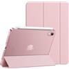 JETech Custodia per iPad mini A17 Pro/6ª Gen, Rosa | Cover per 8,3 2024/2021 Modello, Retro Traslucido Sottile, Supporto Tri-Pieghevole, Auto Svegliati/Sonno, Antiurto