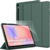 CACOE Cover con Samsung Galaxy Tab S10 Lite / S10/S9 FE 10.9 / S9 11 | Custodia con Samsung Galaxy Tab S10 Lite / S10/S9 FE 10.9 2025/2023 / S9 11 2023 con Vetro Temperato Ultra ,Verde