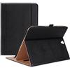 ProCase Custodia per Galaxy Tab S3 9.7, Custodia Stand Folio per Samsung Galaxy Tab S3 (9,7 pollici, SM-T820 T825), con Angoli di Visuale Multipli, Tasca per Schede Documenti -Nero