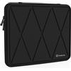 Smatree Custodia rigida per iPad da 12,9 pollici iPad Pro 2021 5a generazione/2020 4a generazione/2018 3rd 12,9 pollici custodia sottile e super protettiva nera