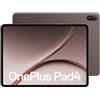 OnePlus Pad 4 Tablet 13,2 pollici design ultra-sottile, 12 GB RAM 256 GB storage, batteria 13380 mAh, display 3,4K 144 Hz, Snapdragon 8 Elite Gen 5, funzioni IA per il lavoro, Dune Glow
