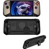 Generic Custodia protettiva per MSI Claw 8 AI+ Gaming Handheld 8, custodia morbida per claw 8AI+ con supporto, antiurto e resistente alle cadute, nero
