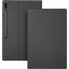 SOENS Custodia magnetica compatibile con Samsung Galaxy Tab S8 S7 Plus S7 FE Stand Cover Auto Sleep Wake con portamatite(Black,For Tab S7 Plus 12.4)