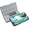 BAYINBROOK Custodia per Schede di Gioco, Custodie Giochi per Switch, Switch Game Card Case, Con 24 Giochi Cartridge Slot & 24 SD Card Storage, Design Magnetico,Organizer Antiurto Resistente All'acqua (DC2410)