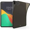 kwmobile Custodia Protettiva Tablet Compatibile con Apple iPad Air 11 (6. Gen 2024) / Air 4/5 / iPad PRO 11 Cover - Cover Trasparente Morbida Silicone Tablet Nero/Trasparente