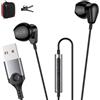 ACANDYA Cuffie PC con Microfono Cancellazione del Rumore, Design Binaurale, Nero | per laptop ufficio telelavoro chat Zoom Teams, compatibili con Windows/Mac/Chrome/Linux/iOS/iPadOS/Android