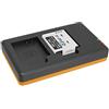 mtb more energy Batteria + Caricabatterie doppio (USB) tipo DB-110 DB110 Compatibile con Ricoh GR III, G900(SE) / WG-6