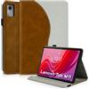 Succtopy Cover per Lenovo Tab M11 11 Pollici 2024 (TB330FU/TB330XU) Custodia in Pelle PU con Funzione di Supporto Lenovo Tab M11 Case Protettiva con Portapenne Lenovo Tab M11 2024 11 Marrone