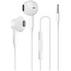 BONBELONG Auricolari In-Ear Cuffie, Cuffie con Microfono Headphone with 3.5mm Plug Bassi Cuffie con Filo Jack 3,5 mm per Samsung Huawei iPhone