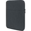 moex Custodia tablet per Samsung Galaxy Tab A8 (2021) con cerniera e scomparto per accessori, custodia in tessuto di nylon morbido imbottita, custodia protettiva minimalista Dash Case, antracite