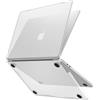ProCase Cassa Rigida per Macbook Air 13 Pollici 2025 2024 2023 2022, M4 A3240, M3 A3113, M2 A2681, Copertura per Laptop Macbook Air 13.6 -Trasparente