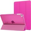 MoKo Custodia Per iPad Mini 5a 2019/iPad Mini 4a 2015 7,9'', Pitaya Rosso | Leggero e Sottile, Semi-trasparente, Auto Sveglia/Sonno
