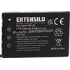 EXTENSILO batteria compatibile con BenQ DC-X720, DC-X725, DC-X735, DC-X800, DC-T800 fotocamera digitale DSLR (700mAh, 3,7V, Li-Ion)