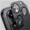 Generic Metallo Camera Protector Per iPhone 16 Pro Max/16 Pro Obiettivo Posteriore Vetro Temperato Anti-graffio Infrangibile Copertura Protettiva Cap